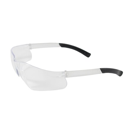 Pip Rimless Safety Glasses with Clear Temple and Clear Lens 250-06-0080